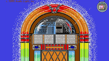 Jukebox Demo by Audio Light, Inc, 1985 | Atari ST | 1080p/50fps