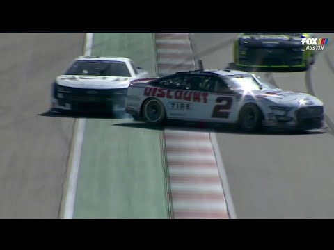 FINAL STAGE RESTART CAUTION (MULTIPLE SPINS) – 2022 ECHOPARK GRAND PRIX NASCAR CUP SERIES AT COTA
