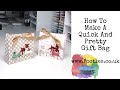 How To Make a Cute Deer Gift Bag