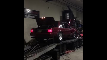 855rwhp 1993 Mustang Notchback Dyno