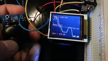 Arduino LCD Real Time Sliding Plot (old video)