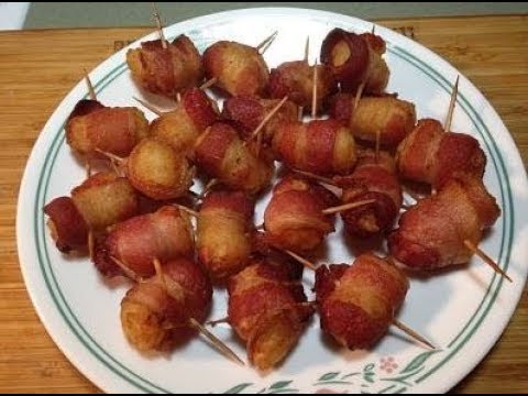 Bacon Wrapped Tater Tots...Air Fried