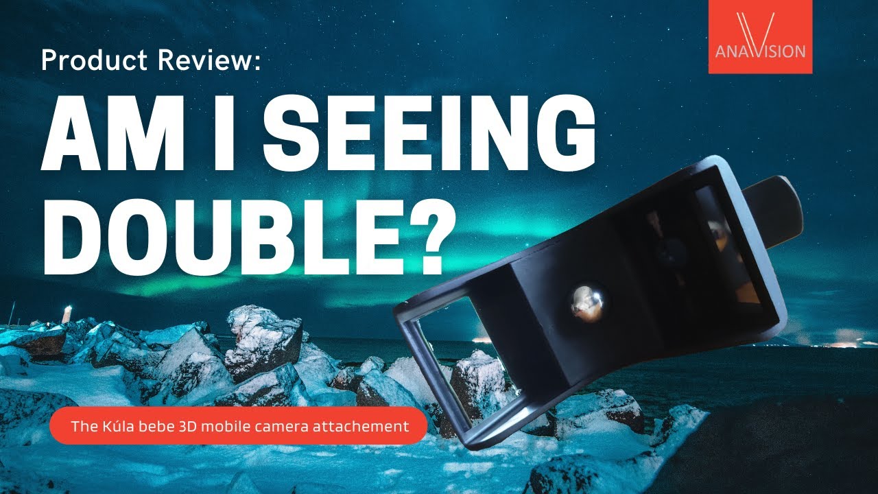 A cool secret from Iceland - the Kúla bebe - a 3D mobile phone camera attachment
