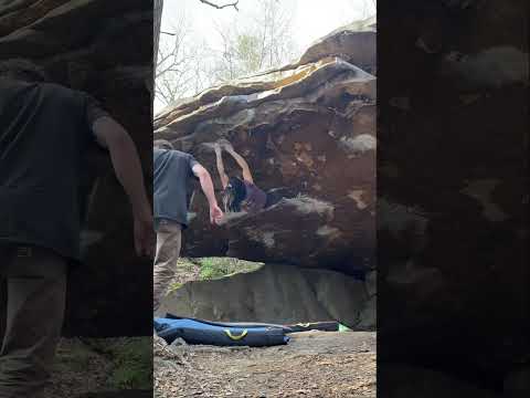 Beta Video for climb Slurpee Stand v8, Pep Boys