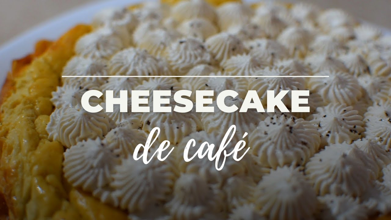PAY DE CAFÉ/CHEESECAKE DE CAFÉ SIN HARINA, SIN AZÚCAR - LOW CARB!!!