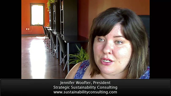 How Jennifer Woofter Became a Sustainability Consu...