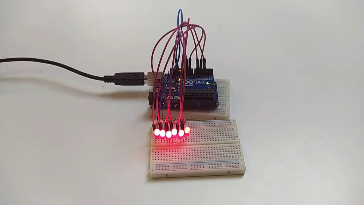 Плавное включение и выключение светодиода (6) - YouTube