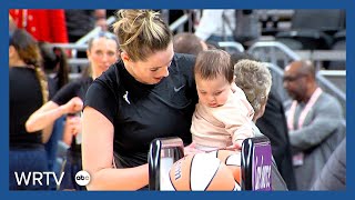 8 months after giving birth, Fever's Katie Lou Samuelson is back to dominating the court