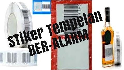 LABELS AND SOFT TAG EAS security anti-theft system RF 8.2 MHZ