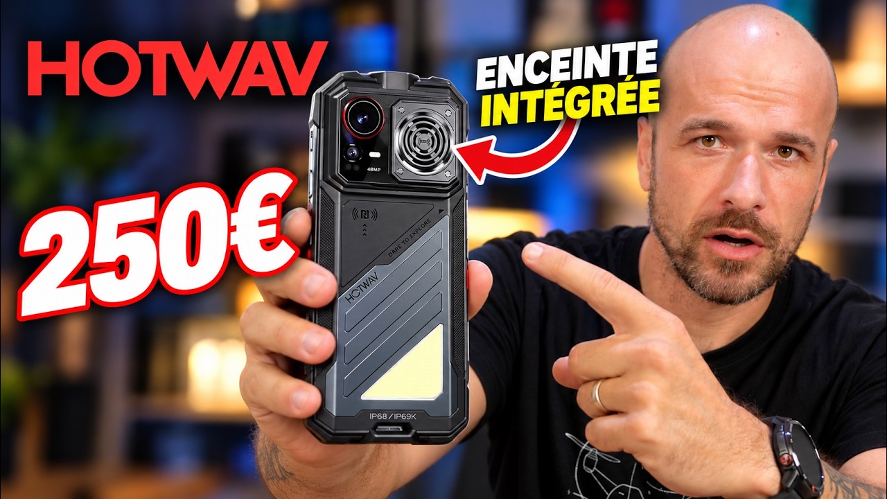 Batterie géante, gros son, 120 Hz… ce téléphone est SURPRENANT ! (Hotwav Hyper 8E)