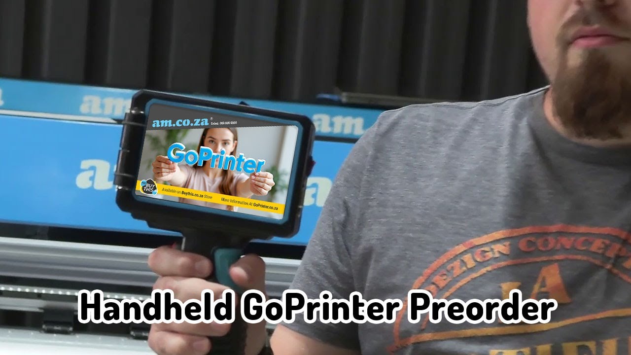 Go Printer GoPrinter Handheld Printer Pre-order, Print on Any Surface like ...