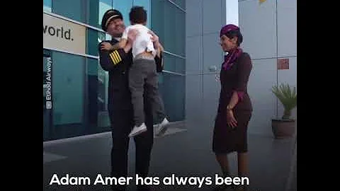 6 Year Old Genius Kid Becomes Etihad Airways Pilot For A Day