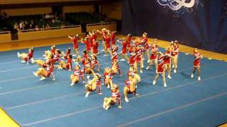 Fallon Middle School Cheer Team in Sacramento 2011