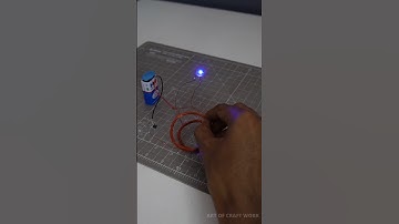 Wireless Power Transfer Experiment #shorts