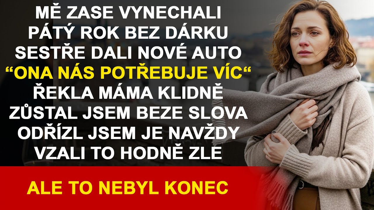 Rodiče na moje narozeniny už pátý rok po sobě zapomněli, ale sestře dali k narozeninám auto.