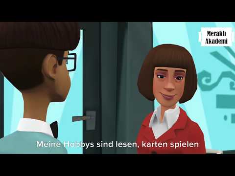 Almanca Kendini Tanıtma / Sich Vorstellen  ( Animasyonlu )