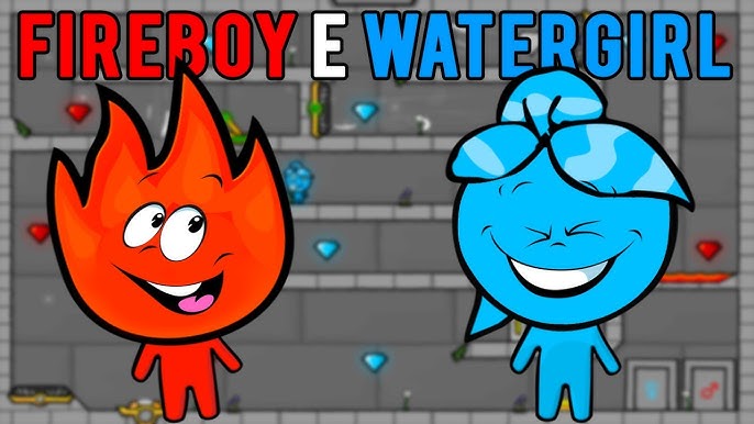 Jogo Fogo e Água? Fireboy e watergirl 2 Fases 5,6,7,8 