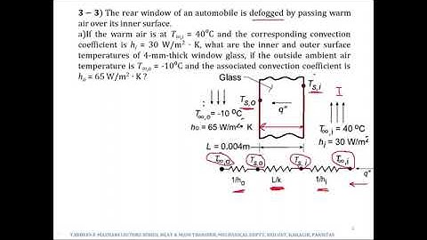 chapter 3 Thermal Networks Numericals part 1