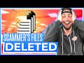 DELETING SCAMMER FILES AS REVENGE FOR THEIR SCHEME