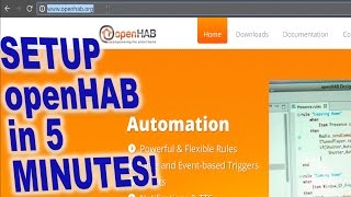 OpenHAB Home Automation setup in 5 minutes flat! screenshot 3