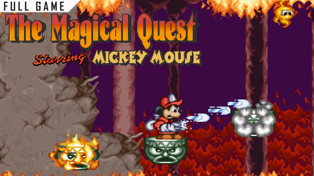 The Magical Quest Starring Mickey Mouse | Super Nintendo | Full 