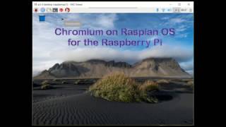 Chromium Web Browser on Raspbian PIXEL for Raspberry Pi