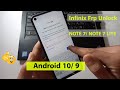 Infinix Note 7/Note 7 Lite Bypass Google Account Android 10 طريقة تخطي حساب جوجل بعد فورمات حل نهائي