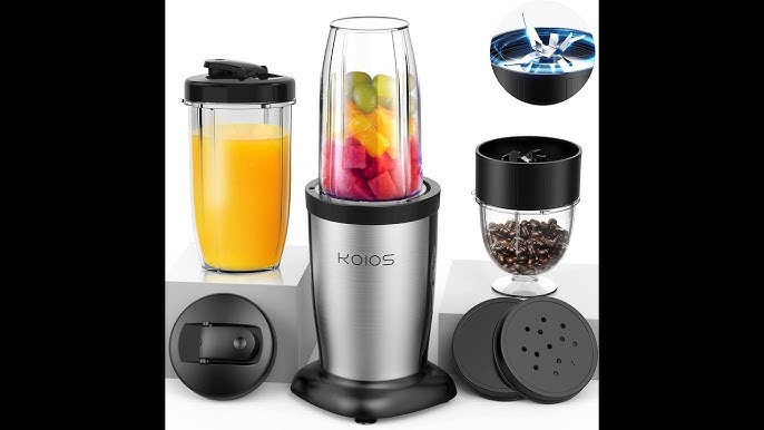 VEWIOR 850W Smoothie Bullet Blender for Shakes and Smoothies, 12