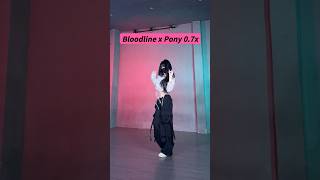 Bloodline x Pony (Remix) | Dance Tutorial (Slowed & Mirrored) Resimi