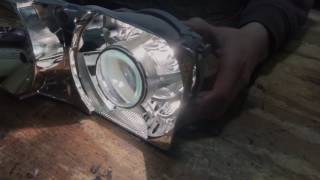 BMW E36 - Morimoto FXR vs Stock Euro Bosch Lights