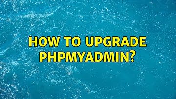 Ubuntu: How to upgrade PHPmyAdmin?