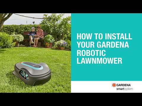 How to install your GARDENA SILENO robotic lawnmower