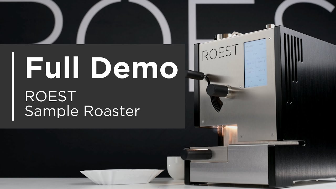 Full demonstration of the ROEST sample roaster YouTube