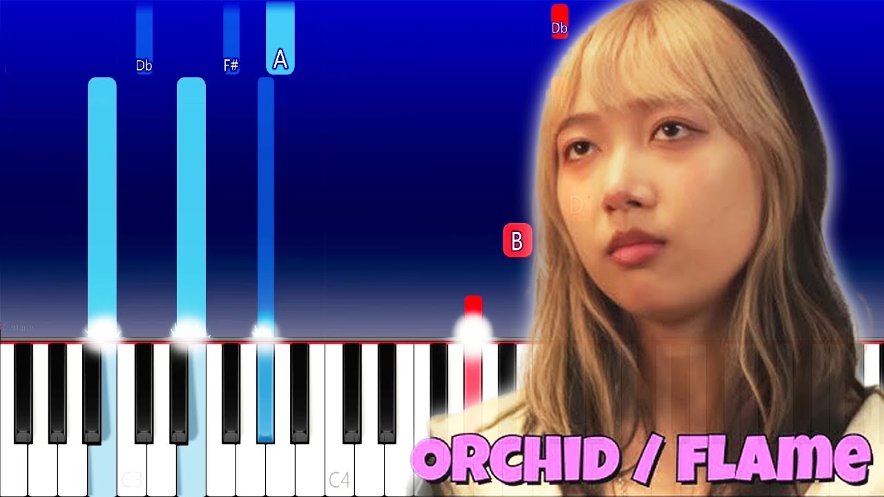 hannah bahng - Orchid-Flame (Piano Tutorial)