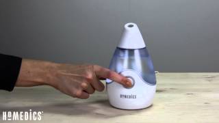 Homedics Day Or Night Ultrasonic Cool Mist Humidifier