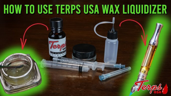 TUTORIAL: How to use Terps USA Wax Liquidizer (Vape ANY