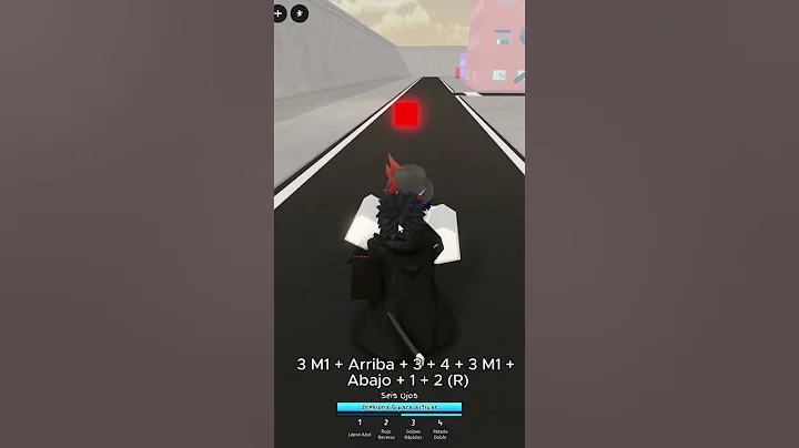 GOJO COMBO (DIFICIL) JUJUTSU SHENANIGANS #jjs #jjk #roblox #tutorial #combo  #robloxfyp