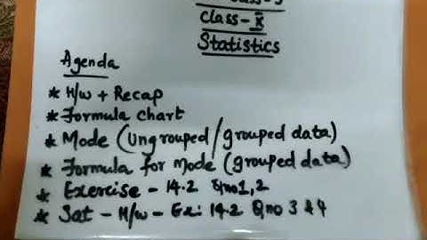 Statistics Part 5