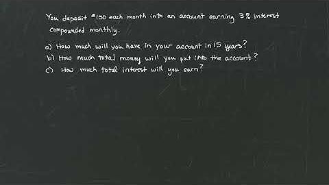 MyOpenMath - Finance Formula - Annuity