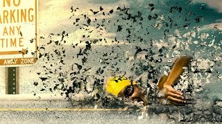 Pixel Explosion Effect [Dramatic Swimming] Photoshop Tutorial
