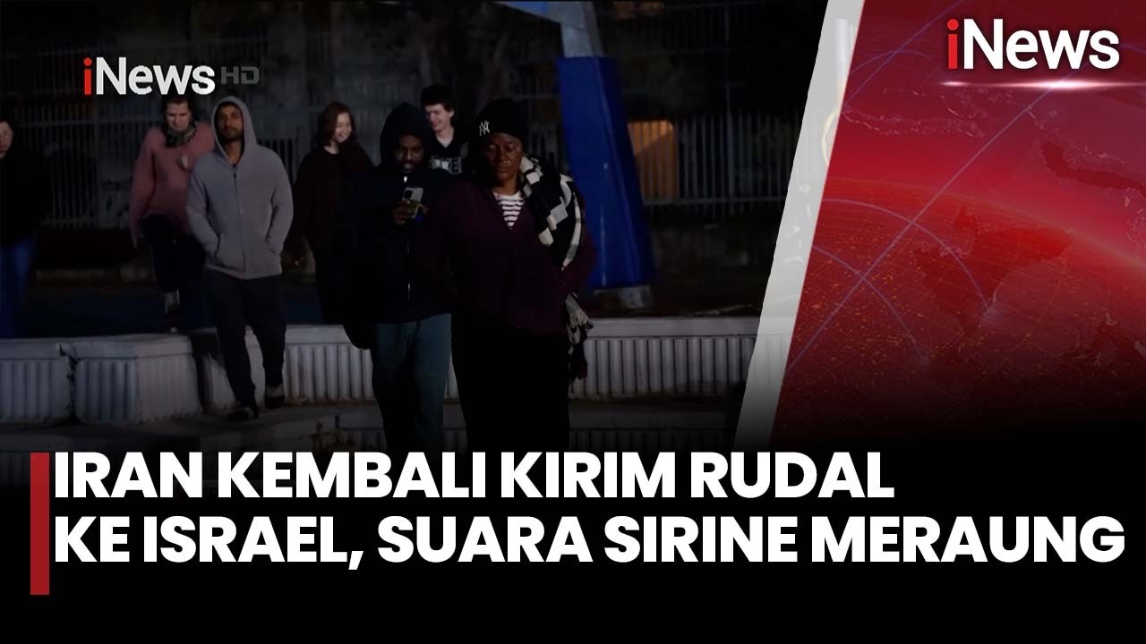 Iran Kembali Kirim Rudal ke Israel, Suara Sirine Meraung | iNews Malam 6/3
