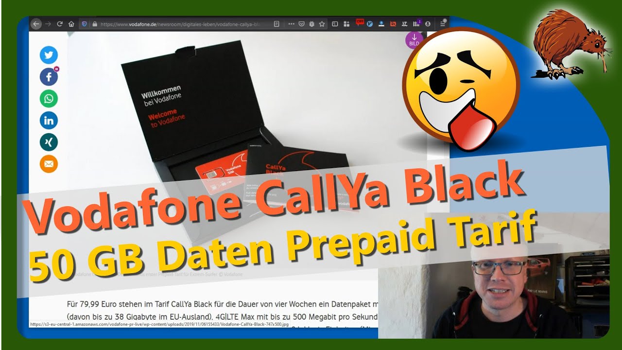 CallYa Black Tarif mit 50 GB Datenvolumen