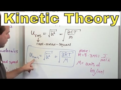 21 - Kinetic Molecular Theory of Gases Explained (Chemistry & Physics), Part 1