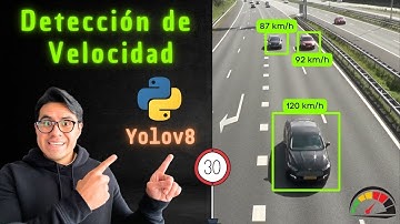 Cómo calcular la velocidad de objetos en un video | Python | Yolov8 | SORT