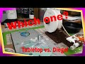 Compare and Set Up Stained Glass Foilers - Tabletop v Diegel Foilers