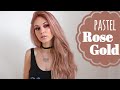 how to: ROSEGOLD HAIR COLOUR