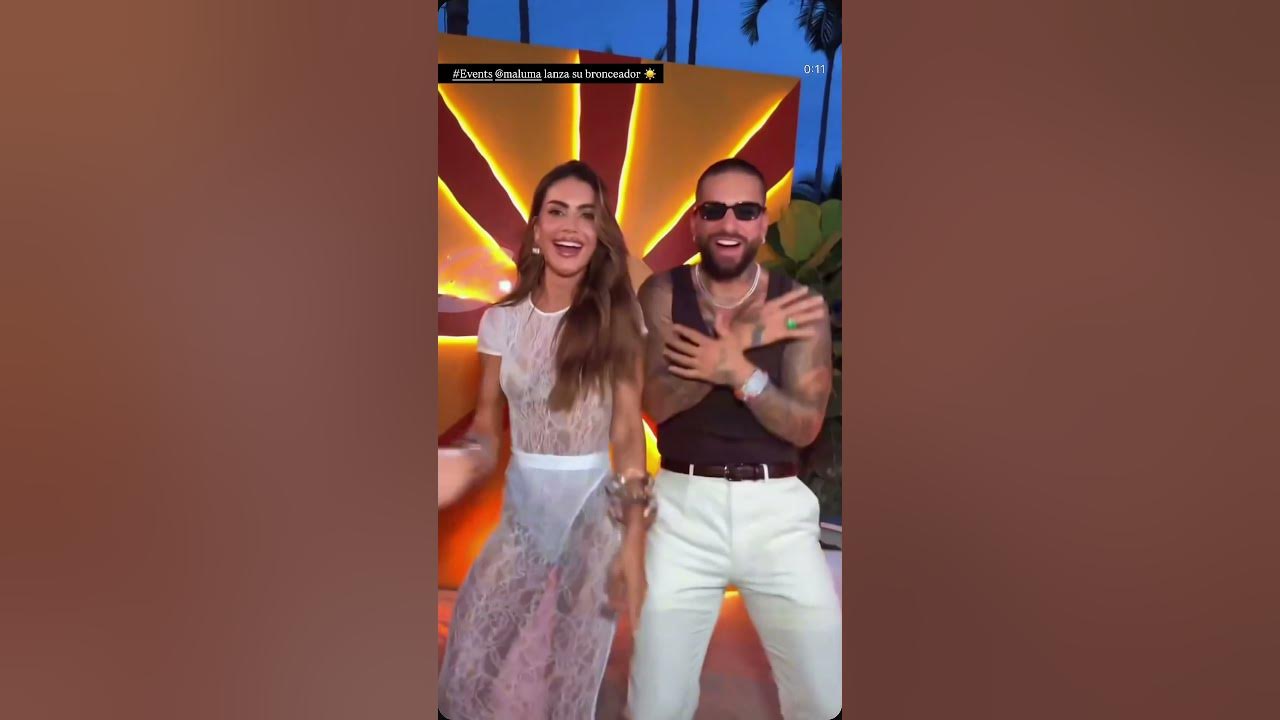 ✨ @Maluma_Official & @camilacoelho bailan BRONCEADOR 🧴 🎵 en Miami 🇺🇸 | Chicas Guapas TV