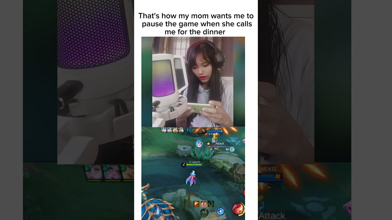 Pause game in the middle of match 🤣