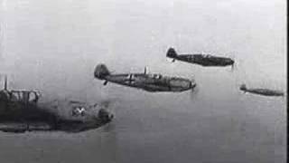 WW2:Footage of Me-109s