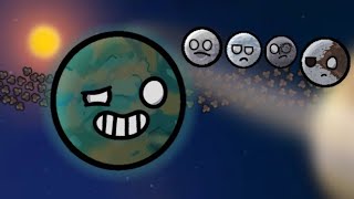 Titan and the other Saturn's moons (Solarballs fan animation)